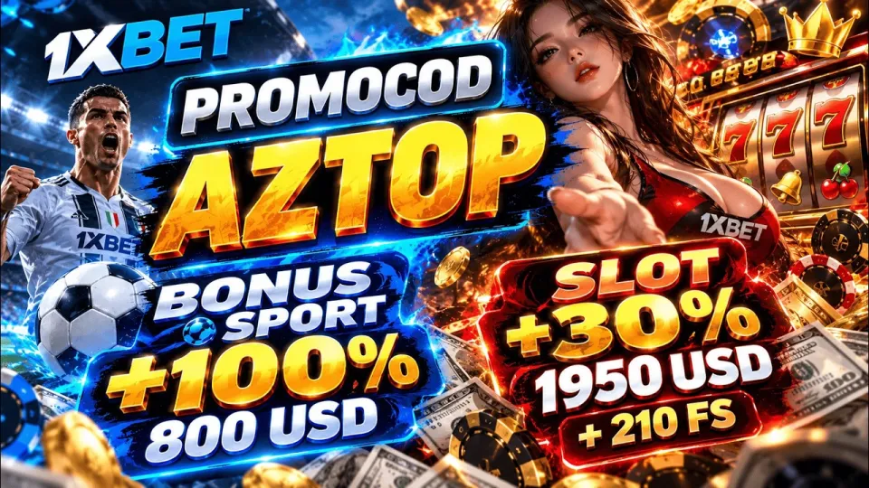 1xbet promo kod olish uchun roʻyxatdan oʻtishda AZTOP kodini qanday kiritish kerak